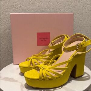 Kate Spade New York Women's Glenn Strappy Platform Sandals Size 9.5